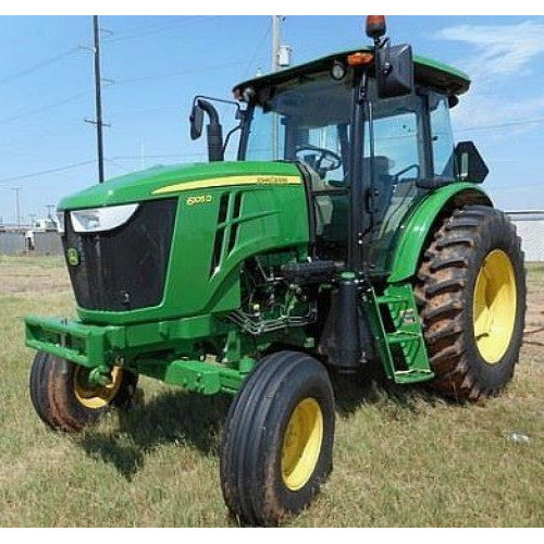 6105D, 6115D, 6130D, 6140D John Deere Tractor (TM607319) Diagnostic and Tests Service Manual