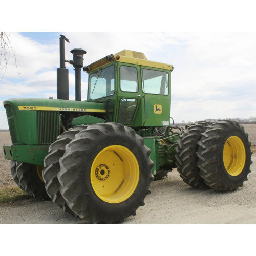 7520 4WD John Deere Articulated Tractor (TM1053) Service Technical Manual