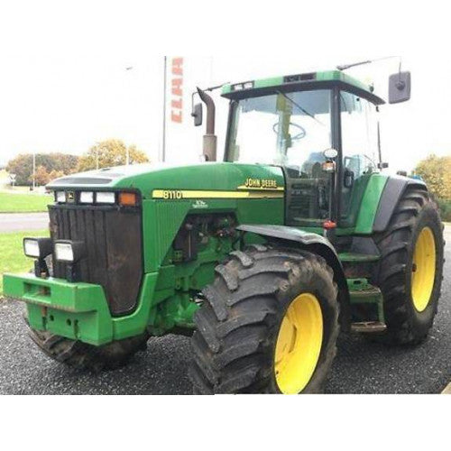 8110, 8210, 8310 and 8410 John Deere Tractor (TM1796) Diagnostic and Test Service Manual
