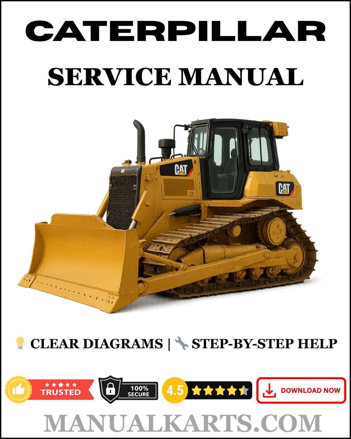 Caterpillar D5R2 Track-type Tractor Pdf Service Repair Manual WRE