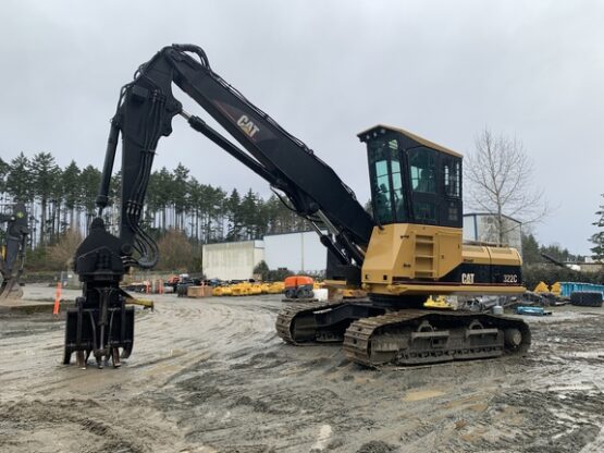 CATERPILLAR 322C LOGGER ELECTRICAL & HYDRAULIC SCHEMATIC MANUAL BYL