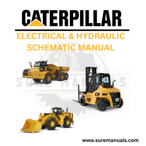 (CAT) Caterpillar 740 GC ARTICULATED TRUCK ELECTRICAL & HYDRAULIC SCHEMATIC MANUAL SN 3F8 – PDF