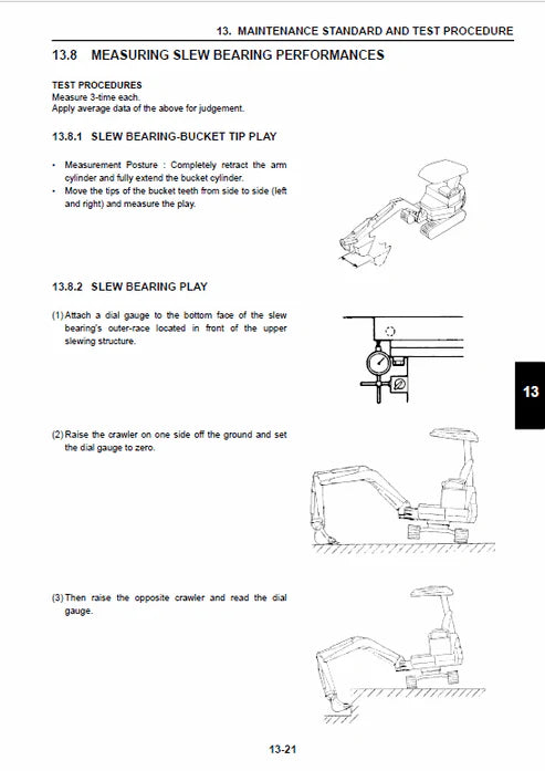 Case CX17B Mini Excavator Service Repair Manual (Pb. No. 84345206)
