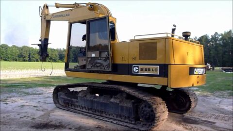 Caterpillar 215B EXCAVATOR Service Repair Pdf Manual SN 4FC