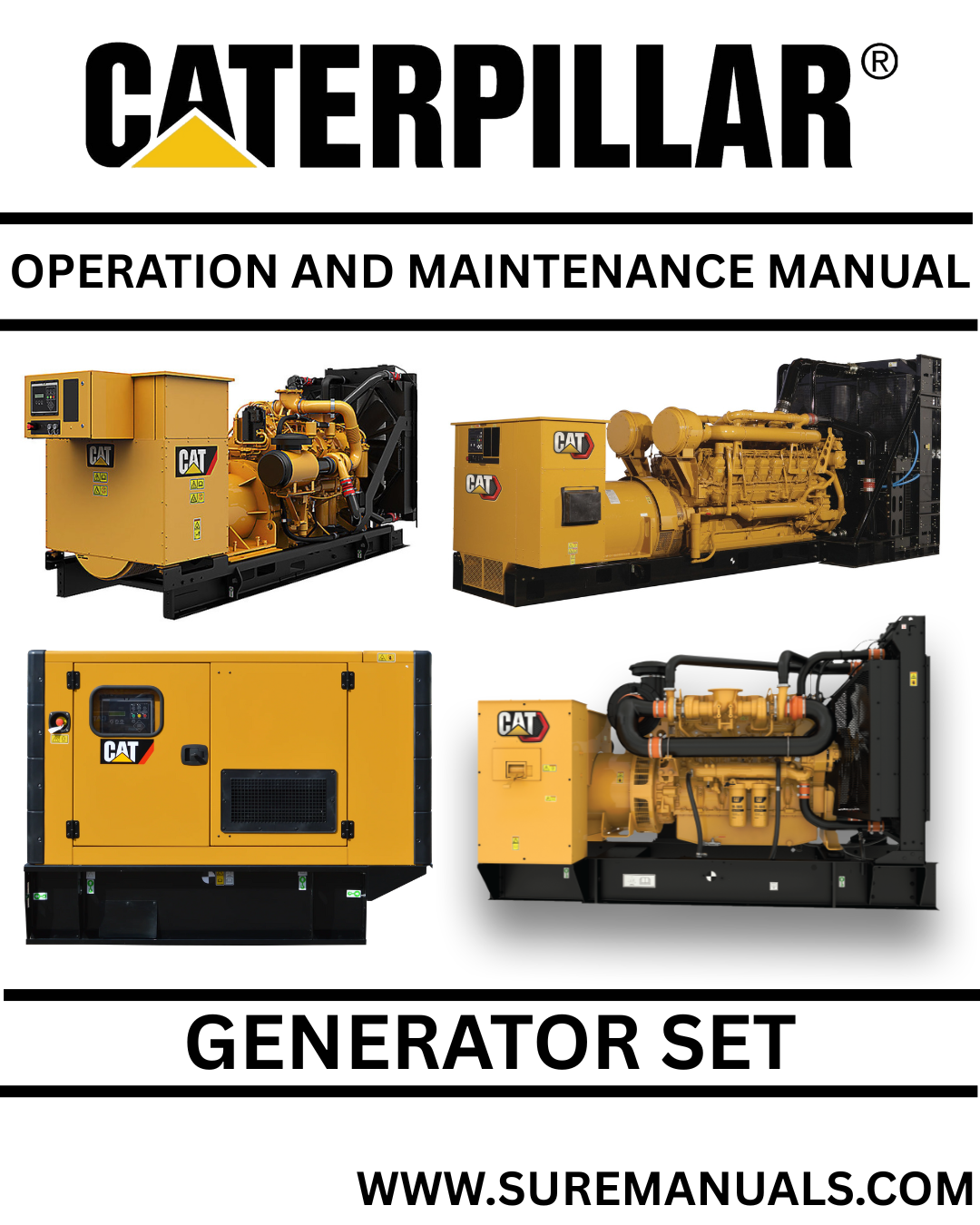 Caterpillar 3616 GEN SET ENGINE OPERATION AND MAINTENANCE Pdf MANUAL 1PD