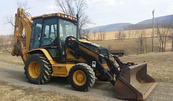 Caterpillar 420D BACKHOE LOADER ELECTRICAL & HYDRAULIC SCHEMATIC Pdf MANUAL HLT