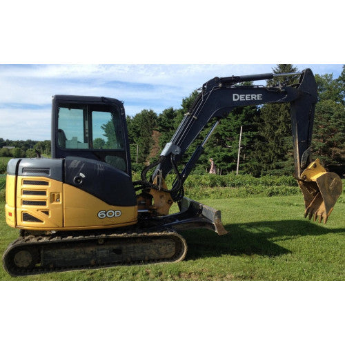 Download John Deere 60D Compact Excavator - (TM10760) Diagnostic, Operation and Test Service Manual