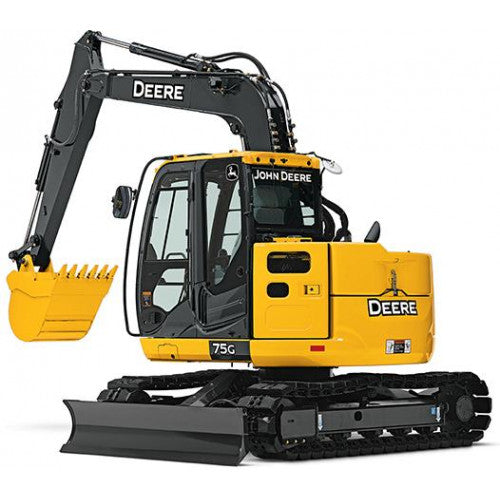 Download John Deere 75G FT4 Excavator - (TM12873) Diagnostic, Operation and Test Service Manual