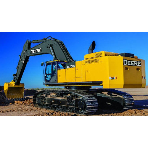Download John Deere 870GLC Excavator w.Engine 6WG1XZSA-02 - (TM12176) Diagnostic, Operation & Test Service Manual