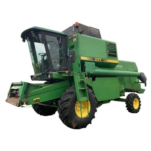 John Deere 1166, 1169H, 1174, 1177, 1177 Hydro 4, 1188 and 1188 Hydro 4 Combines (Europe) Technical Manual (TM4452)