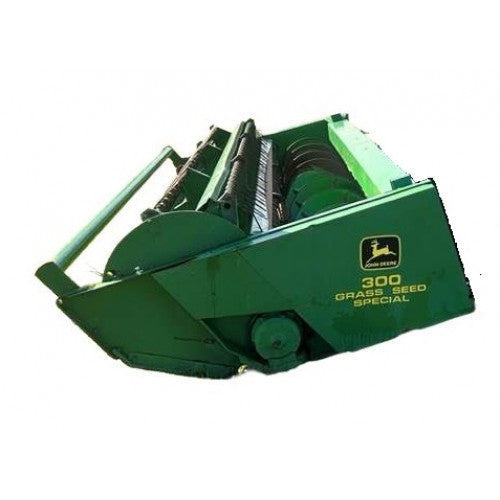 John Deere 300A Auger Platforms and 300 Grass Seed Specials Technical Manual (TM1526)