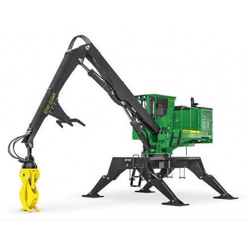 John Deere 337E and 437E Knuckleboom Log Loaders Operation and Test Manual (TM14596X019)