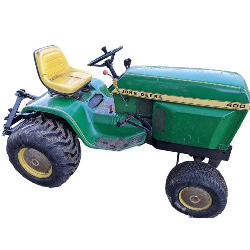 John Deere 400 Hydrostatic Lawn Tractors Service Manual (SM2103)