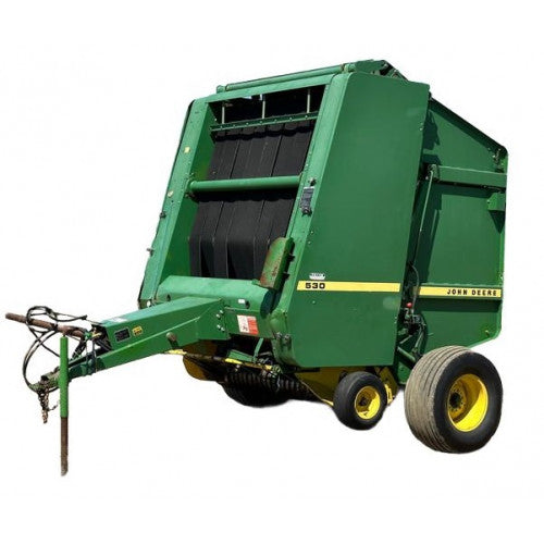 John Deere 430 and 530 Round Balers Technical Manual (TM1276)
