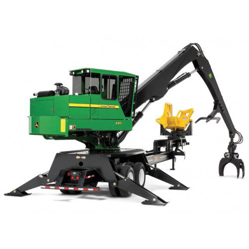 John Deere 437D SN  C254107 Knuckleboom Log Loaders Operation and Test Manual (TM13035X19)