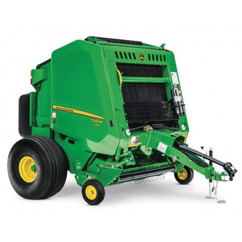 John Deere 450M, 450M Precutter, and 550M Round Balers Technical Service Manual (TM148219)
