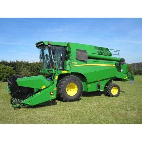 John Deere W330 Combine Diagnostic Technical Manual (TM152019)