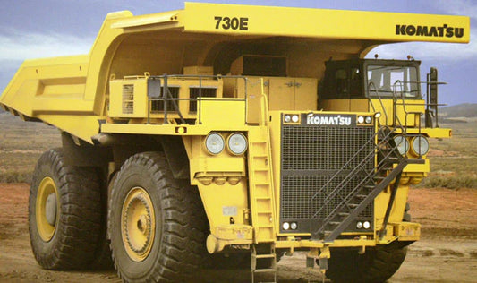 Komatsu 730E Dump Truck Pdf Repair Service Manual A30299 - A30309 & A30311