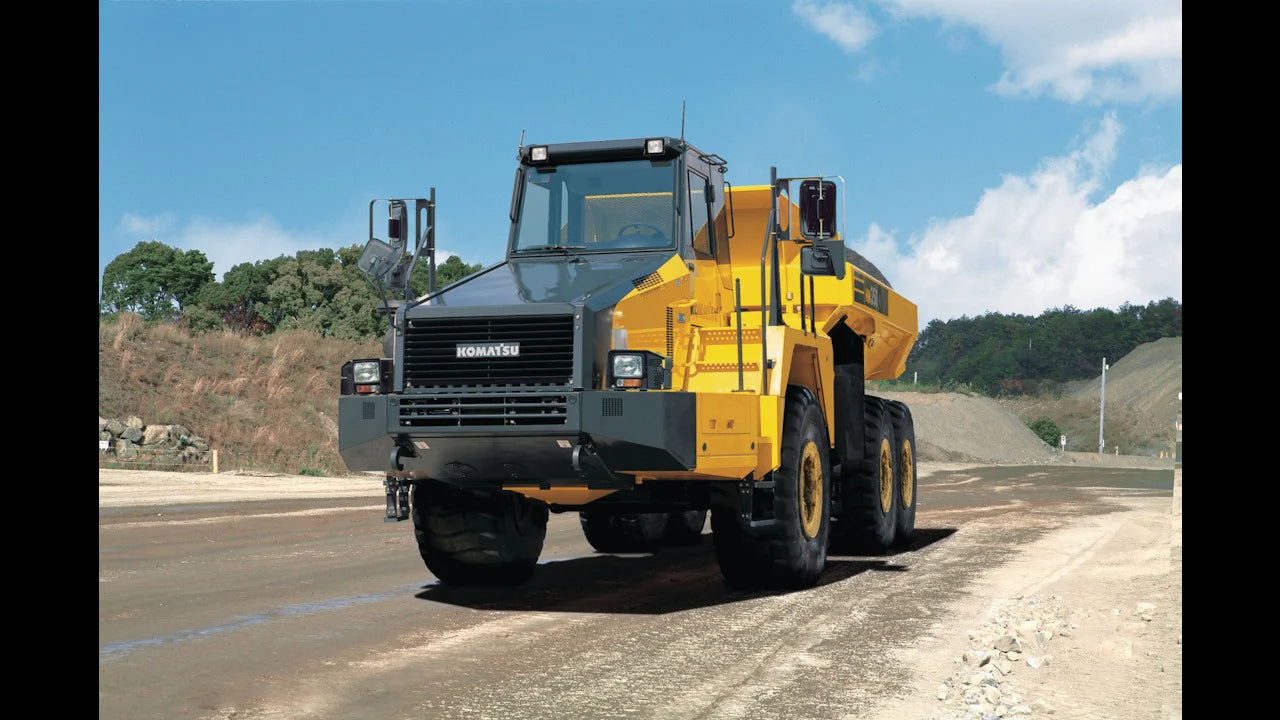 Komatsu HM350-1 Articulated Dump Truck Pdf Shop Repair Service Manual Sn A10001-UP