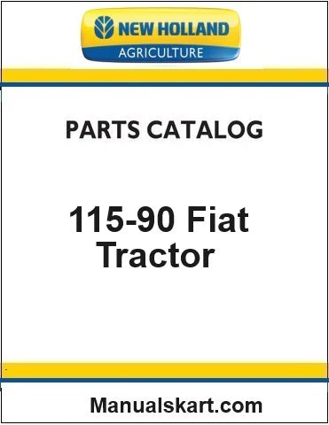New Holland 115-90 Fiat Tractor Pdf Parts Catalog Manual