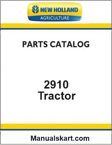 New Holland 2910 Tractor Pdf Parts Catalog Manual