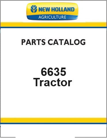 New Holland 6635 Tractor Pdf Parts Manual