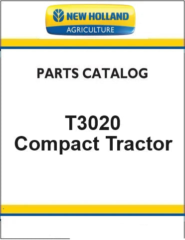 New Holland T3020 Compact Tractor Pdf Parts Manual