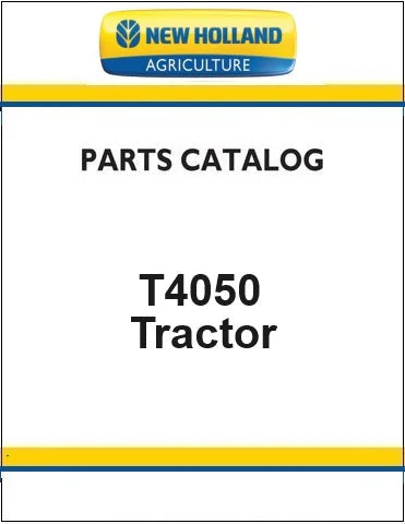 New Holland T4050 Tractor Pdf Parts Manual (Deluxe)