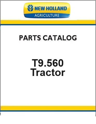 New Holland T9.560 Tractor Pdf Parts Manual