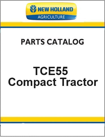 New Holland TCE55 Compact Tractor Pdf Parts Catalog Manual
