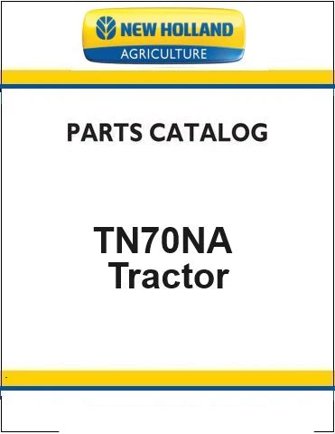 New Holland TN70NA Tractor Pdf Parts Manual (Special)
