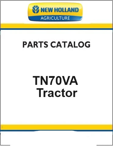 New Holland TN70VA Tractor Pdf Parts Manual (Special)