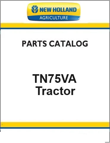 New Holland TN75VA Tractor Pdf Parts Manual (Special)