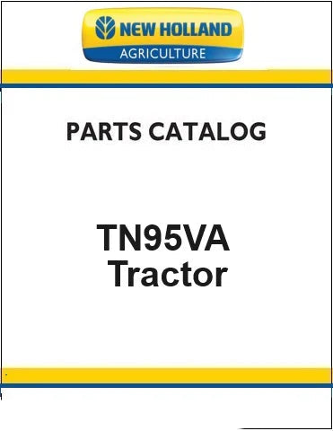 New Holland TN95VA Tractor Pdf Parts Manual (Special)