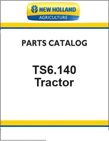 New Holland TS6.140 AG Tractor Pdf Parts Manual