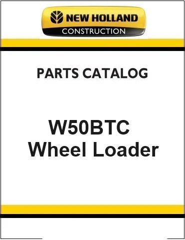 New Holland W50BTC Compact Wheel Loader Pdf Parts Manual
