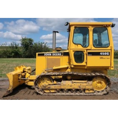 TM1404 - John Deere 450G, 550G, 650G Crawler Dozer; 455G, 555G Loader Service Repair Technical Manual