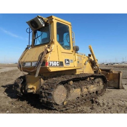 TM1588 - John Deere 750C, 850C Crawler Dozer Diagnostic, Operation and Test Service Manual