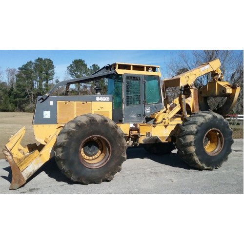 TM2249 - John Deere 848G  Timberjack 660D Grapple Skidder Service Repair Technical Manual