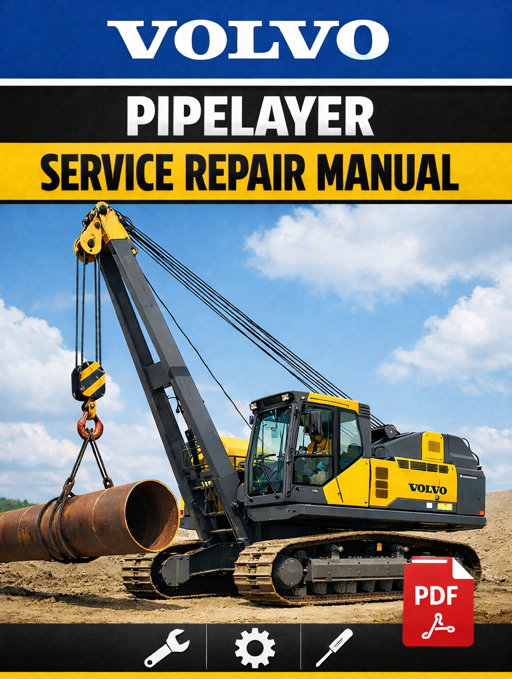 VOLVO PL4608 PIPELAYER SERVICE REPAIR PDF MANUAL