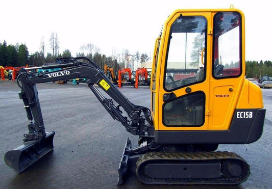 Volvo EC15B XT Compact Excavator Pdf Repair Service Manual