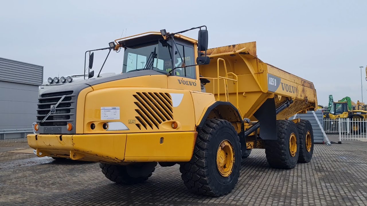 Volvo A35D Articulated Dump Truck Hauler Pdf Parts Manual