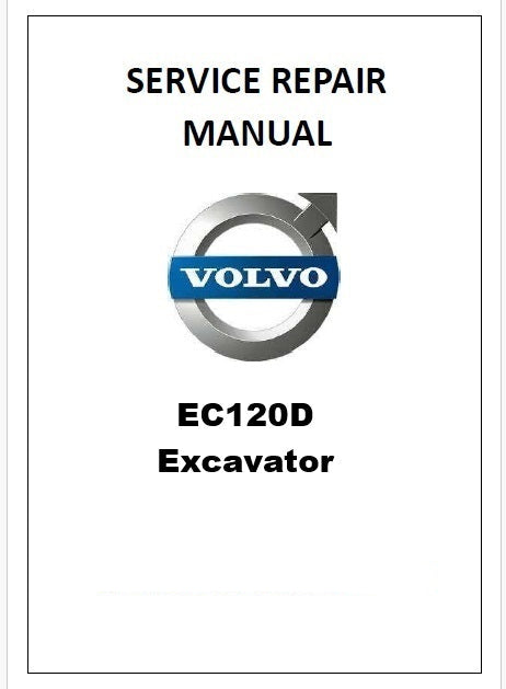 Volvo EC120D Excavator Pdf Repair Service Manual