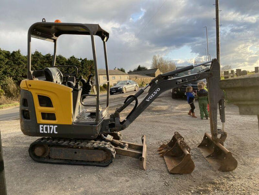 Volvo EC17C Compact Excavator Pdf Repair Service Manual