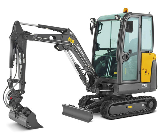 Volvo EC20B XT Compact Excavator Pdf Repair Service Manual