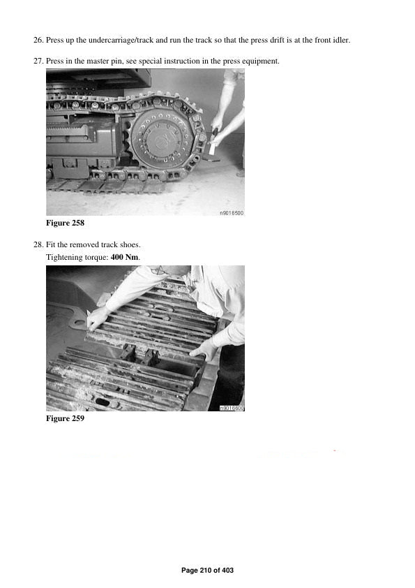 Volvo EC210 LR Excavator Pdf Repair Service Manual