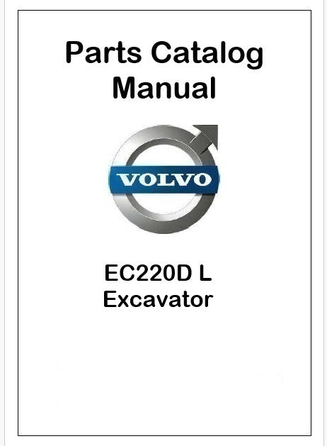 Volvo EC220D L Excavator Pdf Parts Catalog Manual