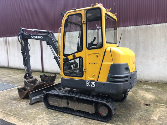 Volvo EC25 Compact Excavator Pdf Repair Service Manual
