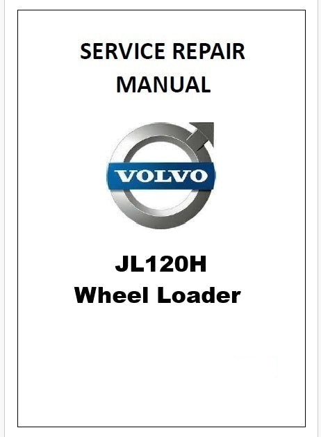 Volvo JL120H Wheel Loader Pdf Repair Service Manual