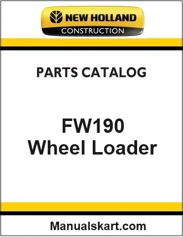 New Holland FW90 Wheel Loader Pdf Parts Catalog Manual Download